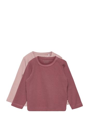 Blouse Ls T-shirts Long-sleeved T-shirts Lilla Minymo