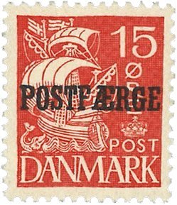 Danmark 1936 - Postfærgemærke AFA 16a - Ubrugt