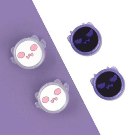 Animals Ghost Thumb Stick Grip Cap Joystick Cover til Nintendo Switch Oled Lite Ns Joy-con Controller Thumbstick Fodral Blå Vit Ghost