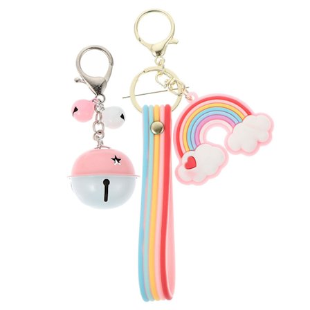 1st Creative Car Key Chain Vacker nyckelring Praktisk handväska prydnad