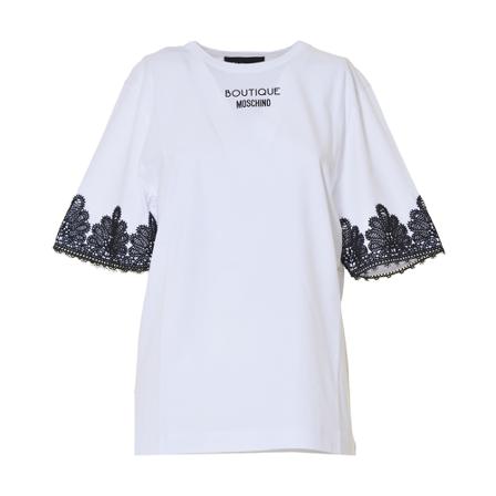 Boutique Moschino T-Shirts Hvid, Dame