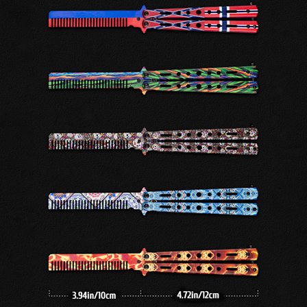 Sommerfuglkniv Trener Rustfritt Stål Sammenleggbar Øvelseskam Treningsverktøy Kam Kniv Trener