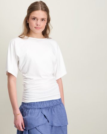 Grunt GRJassi Top Vit T-shirts Tjej - Kids Brand Store