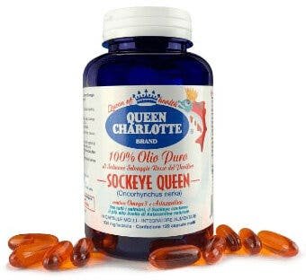 Queen Charlotte Sockeye Queen Olio Puro Di Salmone Rosso Del