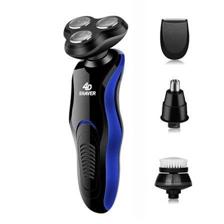 Elektrisk hårklipper, skægtrimmer og næsetrimmer