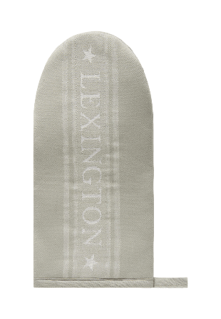 Lexington Icons Org Cotton Jacquard Star Mitten Kökstextil Grön ONESIZE