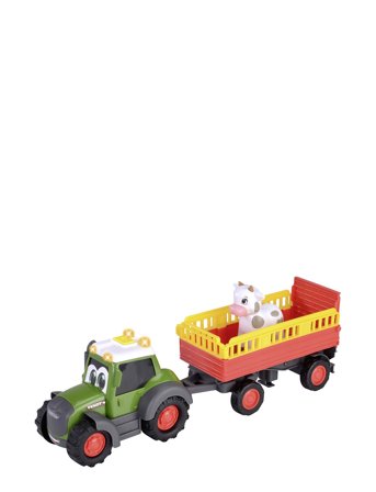 ABC | Abc Fendt Traktor Med Släp, 30 Cm | ONE SIZE