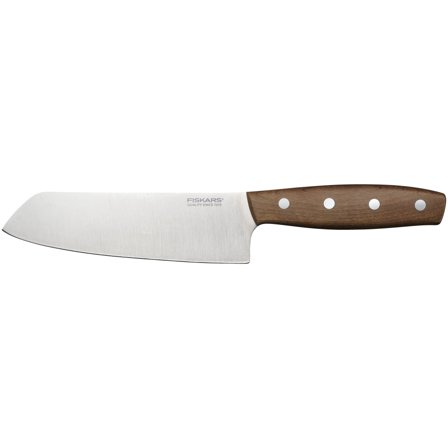 Fiskars Folken santokukniv 16 cm - Rustfrit stål, træ | KitchenOne