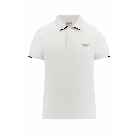Guess, Polo Shirts Biały, Mężczyzna, Rozmiar: L