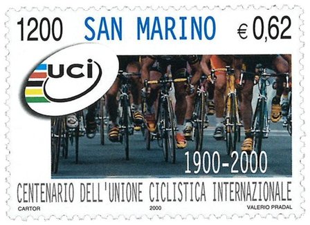 San Marino - UCI Int. Cyklistforbund - Postfrisk frimærke