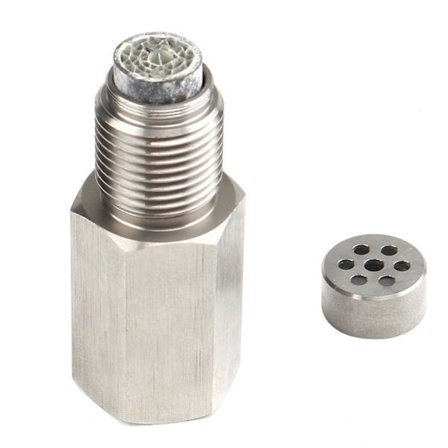 M18X1.5 O2 Syresensoradapter med Filterelement för Decat Väte O2 Förlängare Spacer CEL Fix Kontrollera Motor