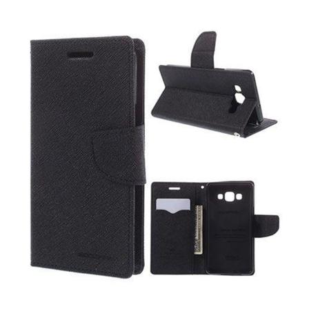 Lönnrot (svart) Samsung Galaxy S6 Läder Fodral Med Korthålla