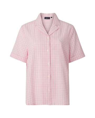 Lexington Lauren Seersucker pyjamas i ekologisk bomull