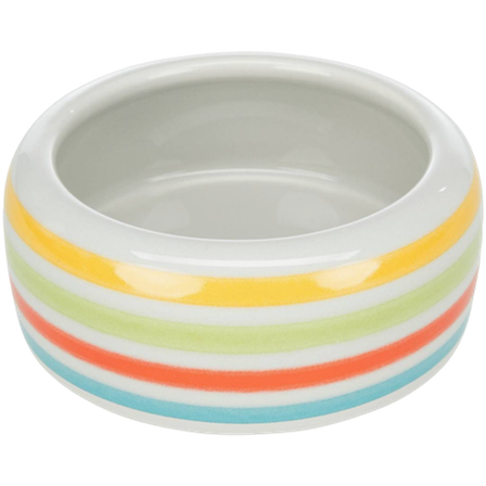 Trixie - Keramisk skål med avrundet kant Guniea Gris 50 ml - Smådyr - Matplass og vannflasker - Smådyrskåler og sandskåler - ZOO.no