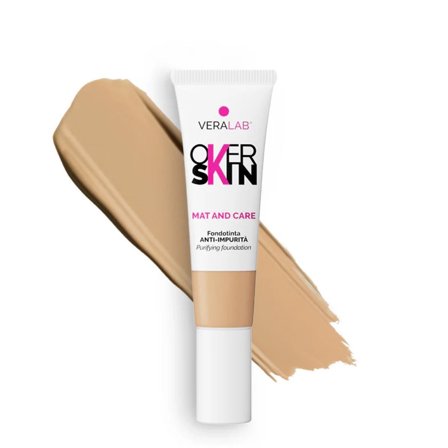 Overskin MAT AND CARE 09 NUTTY 30ml - Fondotinta liquido