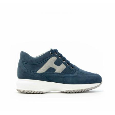 Hogan Sneakers hxw00n0s361qxw0ua2 , Blauw , Dames , Maat: 39 EU