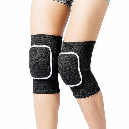 Knæpuder til Dansere, Voksne Cykling Fodbold Tennis Træning Klatring Motion Arbejde Yoga Pole Dance Volleyball Børn Rulleskøjteløb Knæbeskytter Ærme