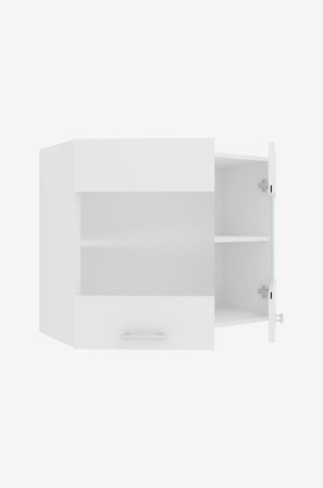 VCM - Väggskåp Esilo 2 Glass Doors - Vit - Hyllor & förvaring - Från Homeroom