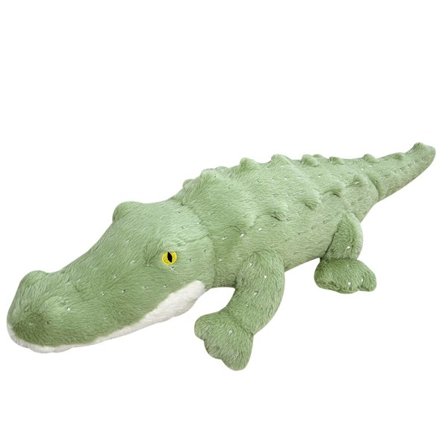 Alligator plysdyr - Livagtig detalje - Kæret venskab - Grøn (55 cm)