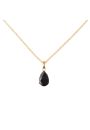 Sophie by Stone drop pendant Smycken & klockor Dam Svart ONESIZE