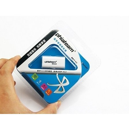 Trådlöst ljud i bilen! Bluetooth Music Receiver (Svart)