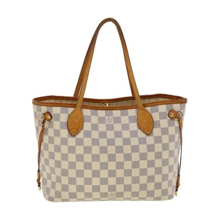 Louis Vuitton Vintage, Louis Vuitton Neverfull Wit, Dames, Maat:ONE Size