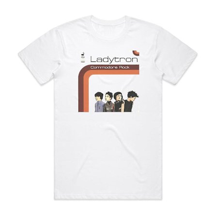 Ladytron Commodore Rock T-shirt Vit