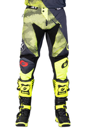 Crossihousut O'Neal Mayhem Harmaa/Keltainen 28