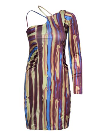 Holda Asta Dress Dresses Party Dresses Multi/mønstret Hosbjerg