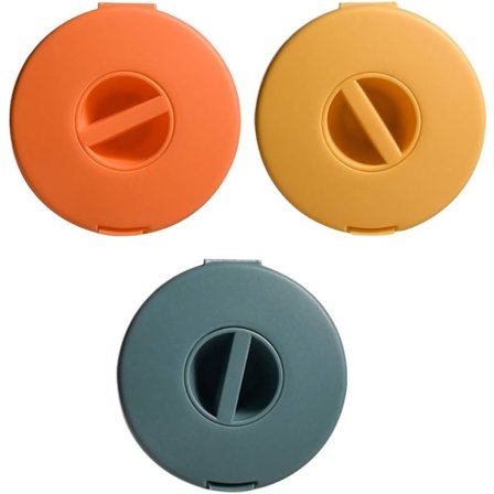 3 Styk Ørepropper Organizer, Rund Hovedtelefonledning Organizer, R,ZQKLA