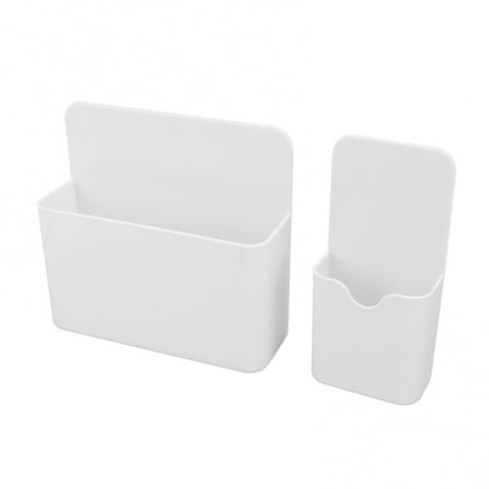 Magnetisk torr radera markörhållare och whiteboard sudd förvaring låda för kontor och klassrum