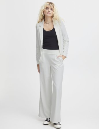 ICHI Ihkate Sus Long Wide Pa2 - White - XS