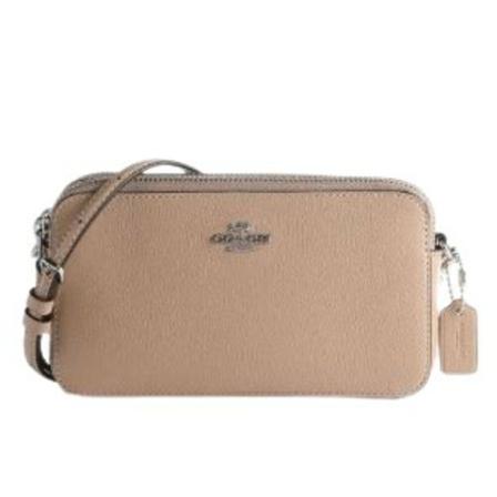 Coach, Cross Body Bags Beige, Dames, Maat:ONE Size
