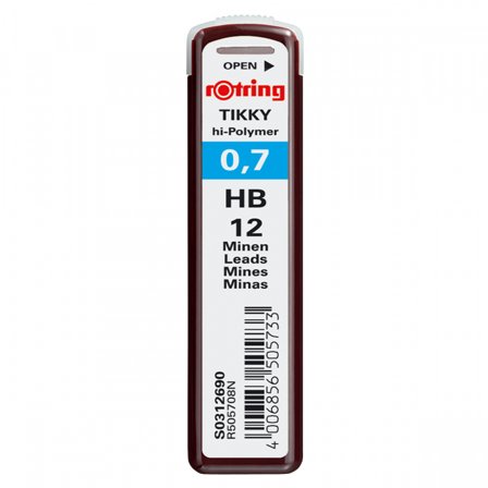 Tikky Hi-Polymer leads 0.7 12-pack B
