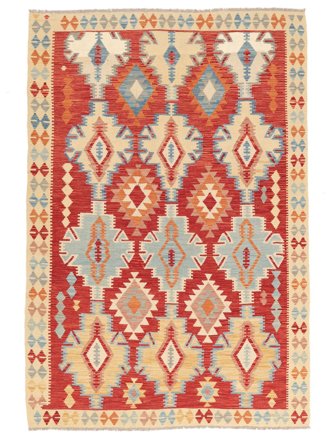 Kilim Afgan Old Style Dywan 174X251 Wełna