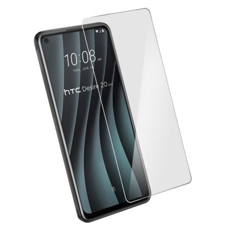 HTC Desire 20 Pro skærmfilm 9H anti-fingeraftryk hærdet glas - gennemsigtig hvid