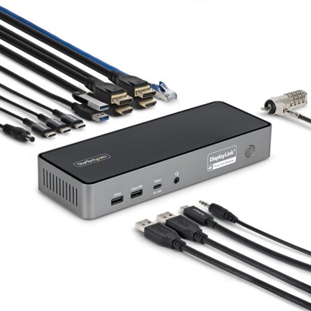 StarTech Triple-Monitor USB-C Dock 140W PD