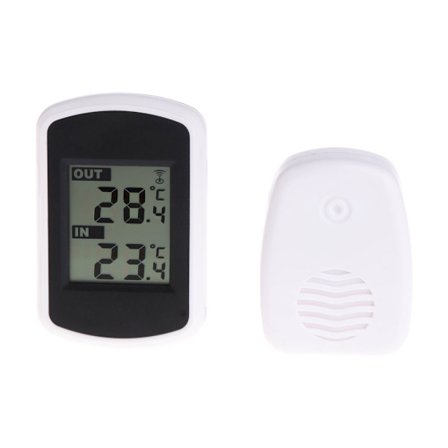 High Quality LCD Digital Wireless Station Indoor Outdoor Thermometer for Your Home or Office