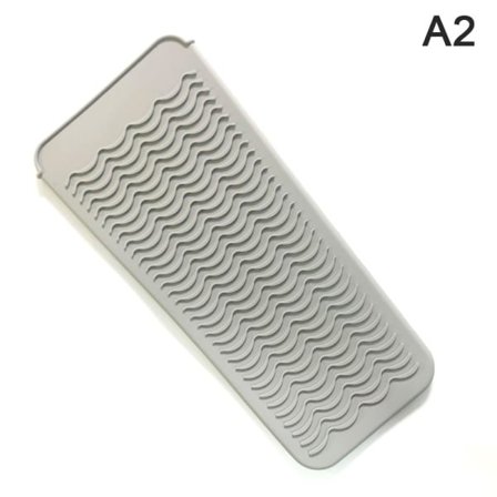 IC Isolasjonsmatte Silikon Sklisikker Varmebestandig Matte Oppbevaringspose Grå