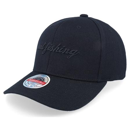 Skillfish - Zwart adjustable Cap - Out Fishing 110 Black Adjustable @ Hatstore