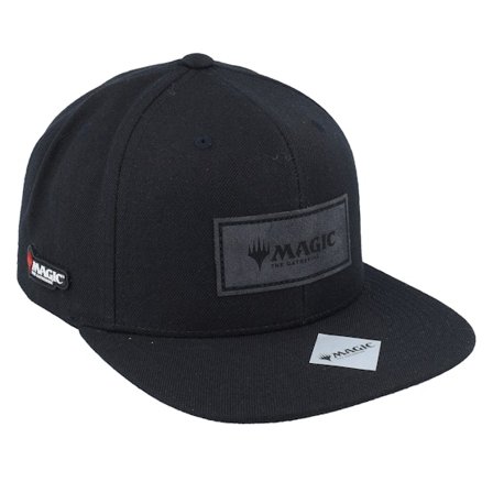 Magic: The Gathering - Sort snapback Kasket - Mtg Logo Engraved Black/Black Snapback @ Hatstore