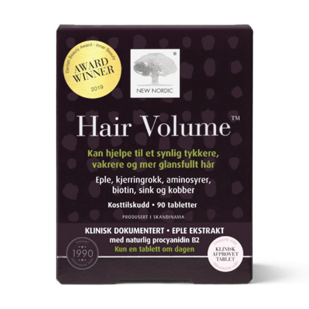 New Nordic Hair Volume tabletter, 90 stk.