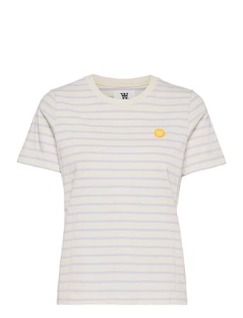 Mia T-Shirt White Wood Wood