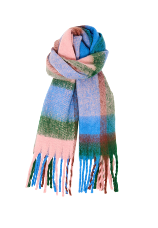 French Connection Supersoft Check Scarf Halsdukar & scarves Dam Flerfärgad ONESIZE