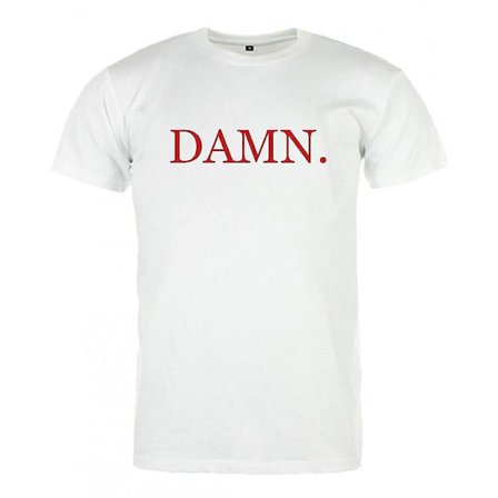 Kendrick Lamar T-shirt Blanc Fan