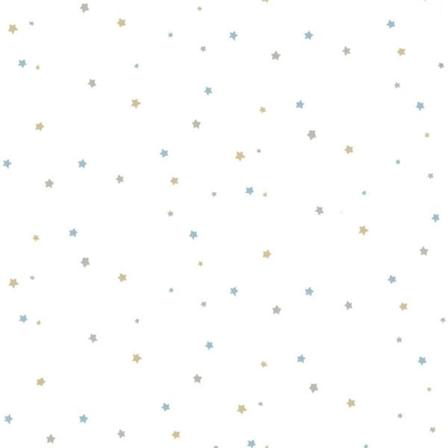 Noordwand Tapet Mondo Baby Little Stars Blå Och Vit Flerfärgsdesign