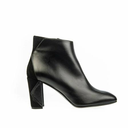 Albano Heel boot 80 , Zwart , Dames , Maat: 39 EU High heels