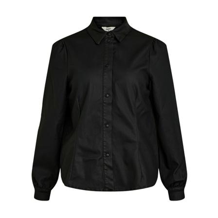 Object Jased Shirt , Zwart , Dames , Maat: S