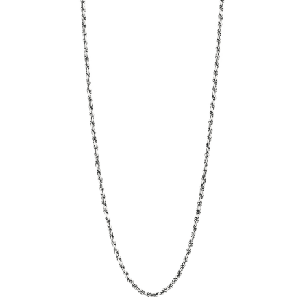 by BILLGREN Silverhalsband | Oxiderad Cordell Nobel Accessoarer Herr Silver 50 cm