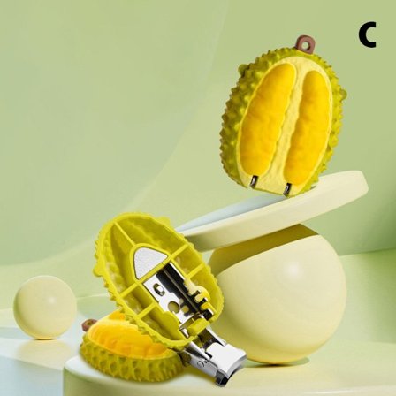 Mini Vikbar Nagelklippare Finger Toe ter Rostfritt stål Porta